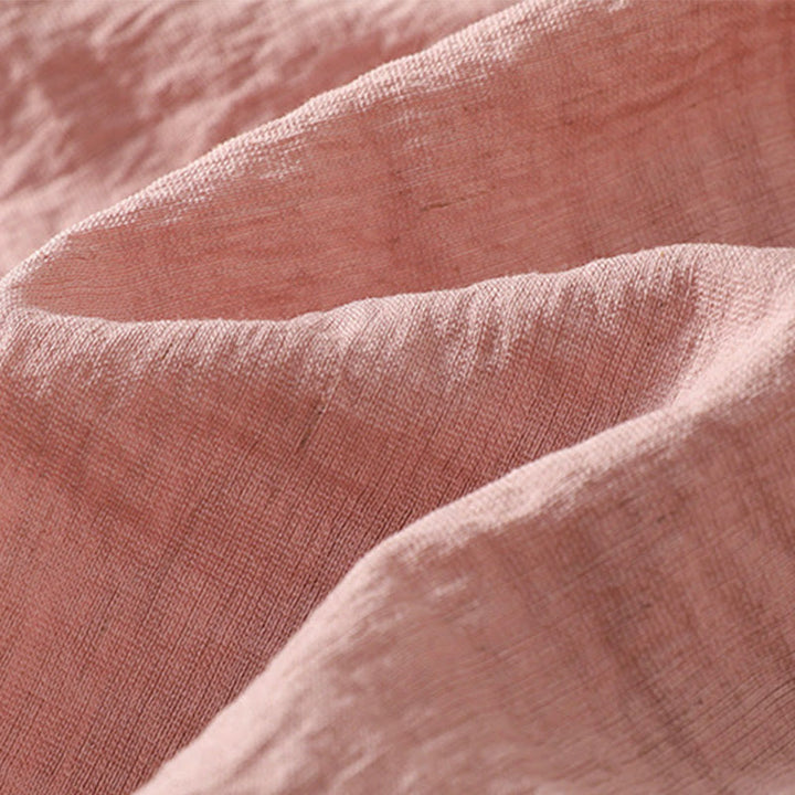 Chemise à col rond pour femme en coton avec broderie Buddha Stones - image 19