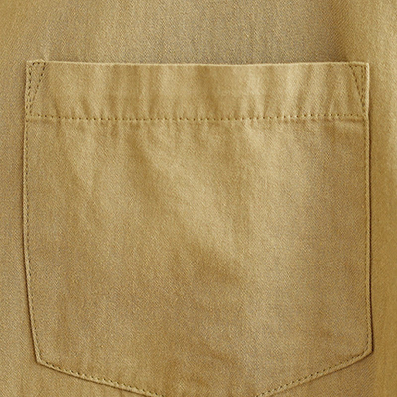 Chemise à manches longues en coton et lin pour femme, motif Buddha Stones, boutons et plis accordéon - image 11