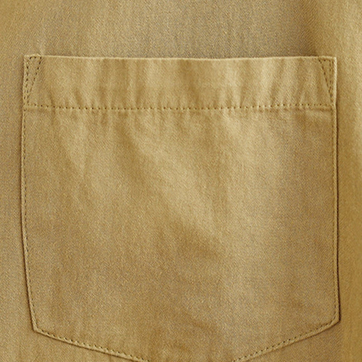 Chemise à manches longues en coton et lin pour femme, motif Buddha Stones, boutons et plis accordéon - image 11