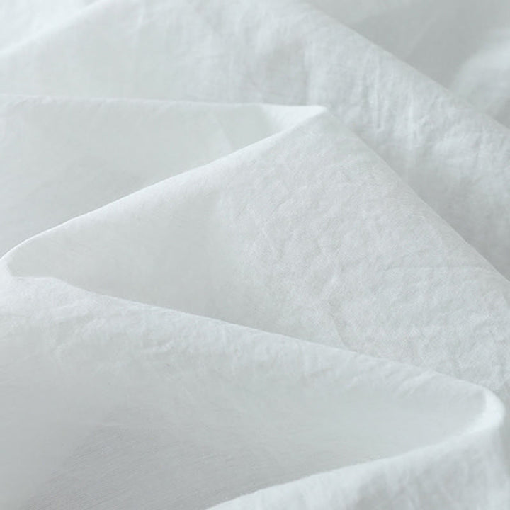 Chemise à manches courtes et col ras du cou pour femme, en coton, avec perles et Buddha Stones - image 14