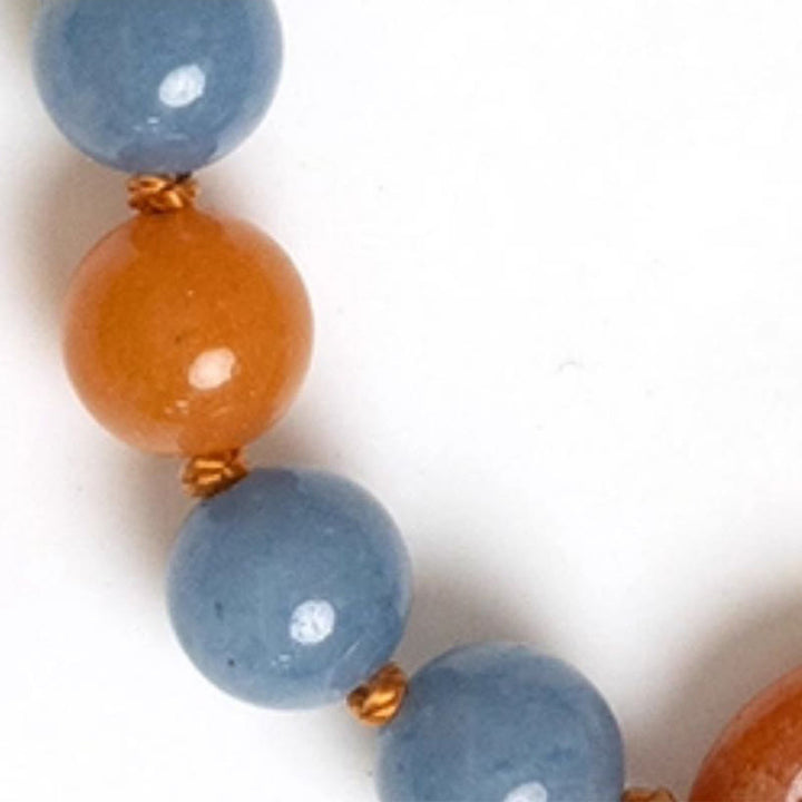 Bracelet de guérison avec boucle de paix en aventurine colorée et Buddha Stones - image 15