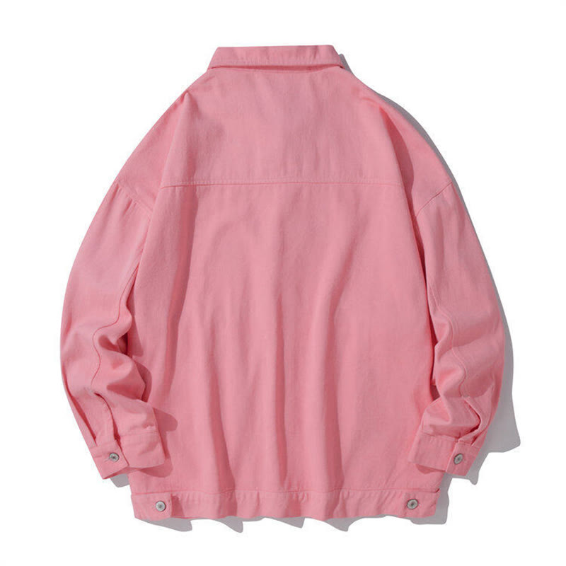 Chemise à manches longues et col montant boutonné pour homme, en coton, avec poches, motif Buddha Stones - image 10