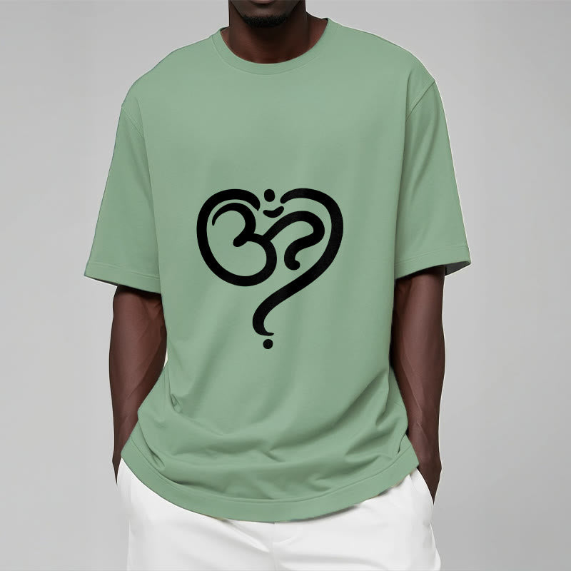 T-shirt avec motif Buddha Stones Love Heart et symbole OM - image 19