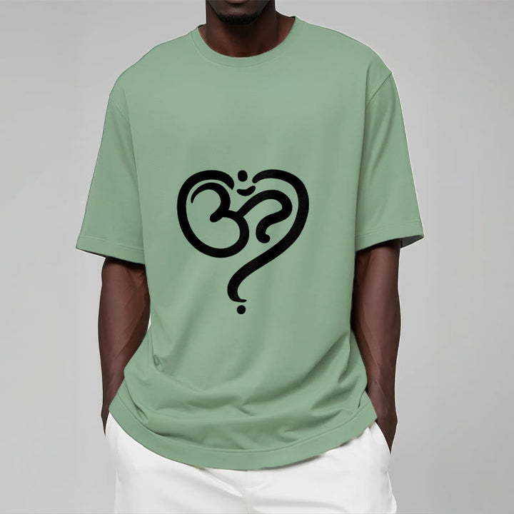 T-shirt avec motif Buddha Stones Love Heart et symbole OM - image 19