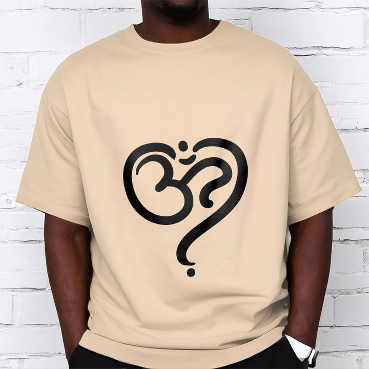 T-shirt avec motif Buddha Stones Love Heart et symbole OM - image 13