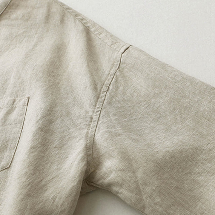 Chemise boutonnée à manches trois-quarts et motif Buddha Stones - image 8