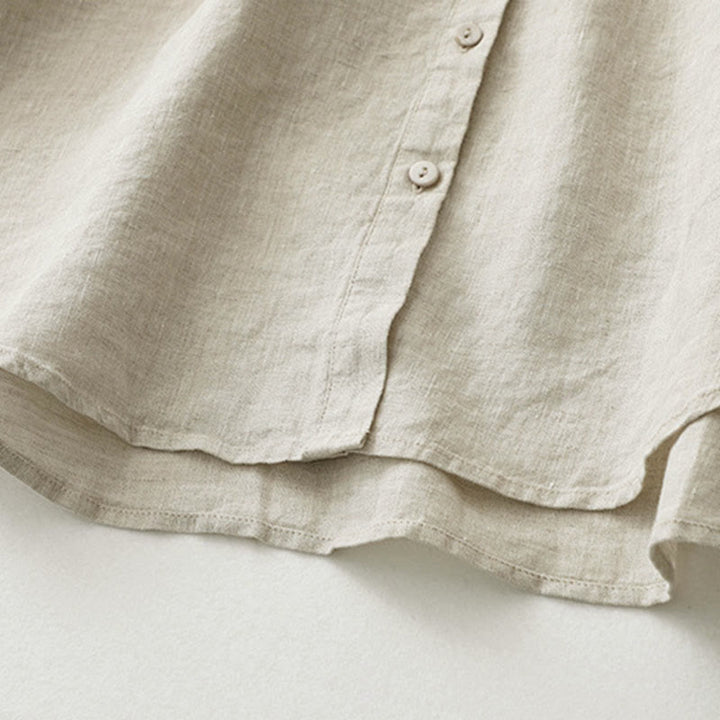 Chemise boutonnée à manches trois-quarts et motif Buddha Stones - image 9