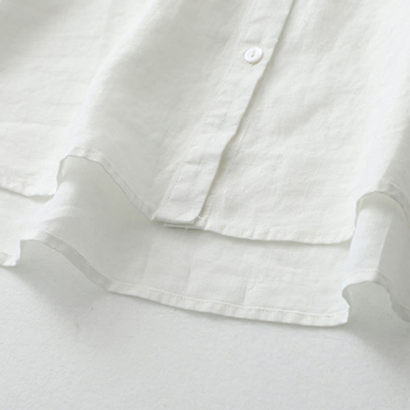 Chemise boutonnée à manches trois-quarts et motif Buddha Stones - image 30