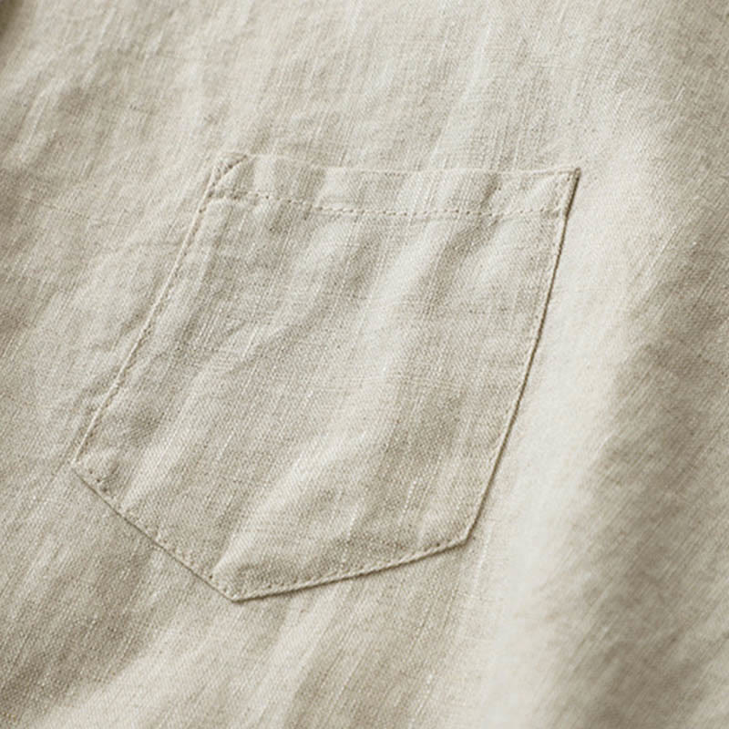 Chemise boutonnée à manches trois-quarts et motif Buddha Stones - image 7