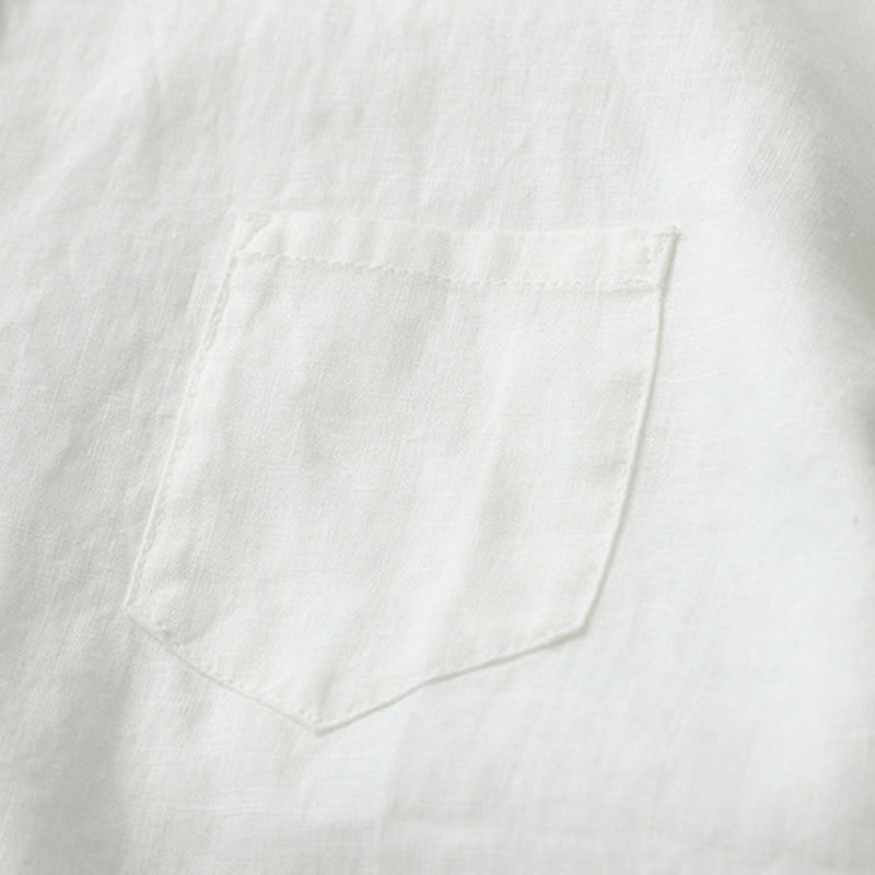 Chemise boutonnée à manches trois-quarts et motif Buddha Stones - image 29