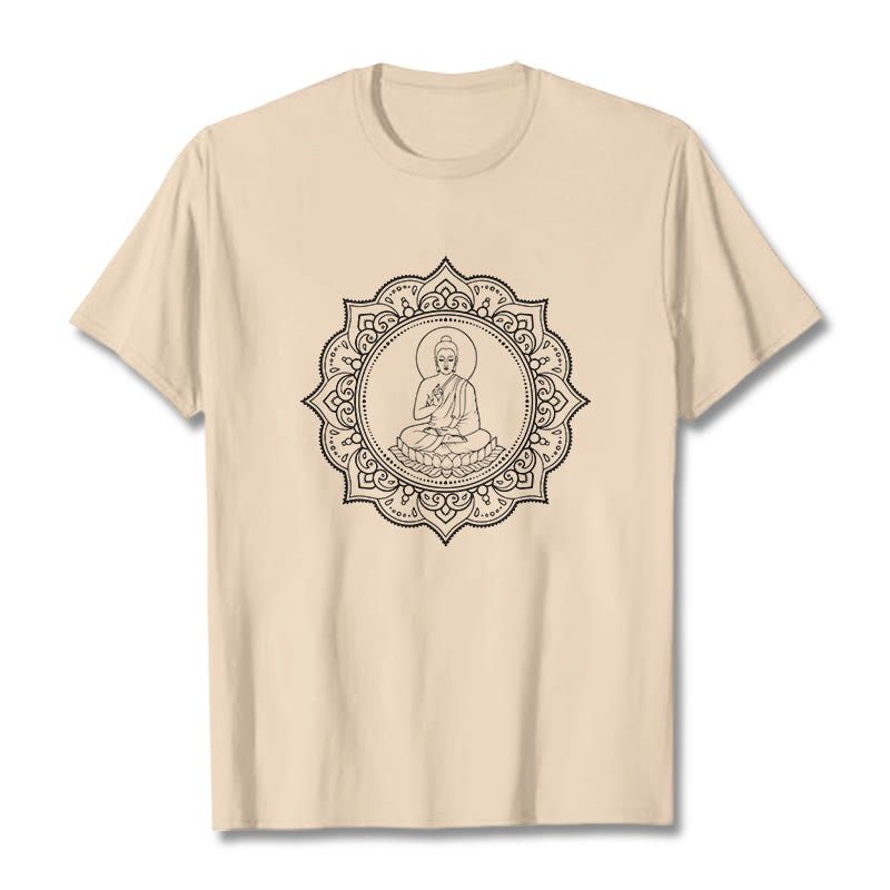 T-shirt à motif Buddha Stones de Bouddha - Bisque - 2XL - image 11