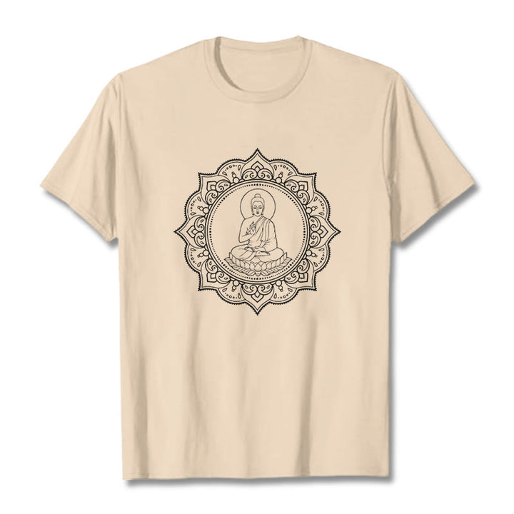 T-shirt à motif Buddha Stones de Bouddha - Bisque - 2XL - image 11