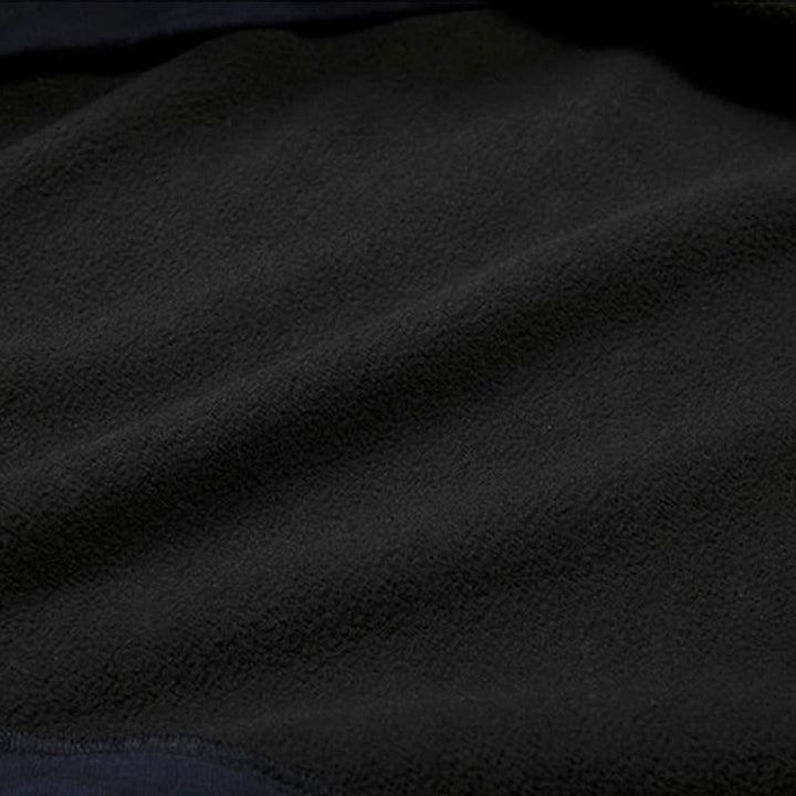 Chemise à manches longues en coton et lin avec boutons en jacquard Buddha Stones pour homme, doublée de polaire - image 7