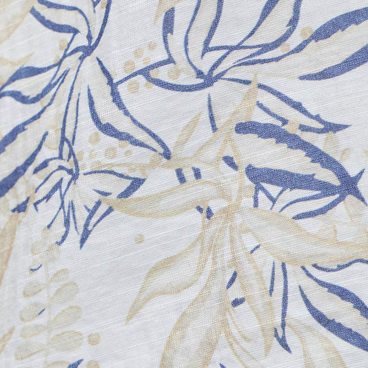 Chemise à manches longues pour femme, motif Buddha Stones, bleu beige et fleurs crantées, pour personnes âgées - image 8