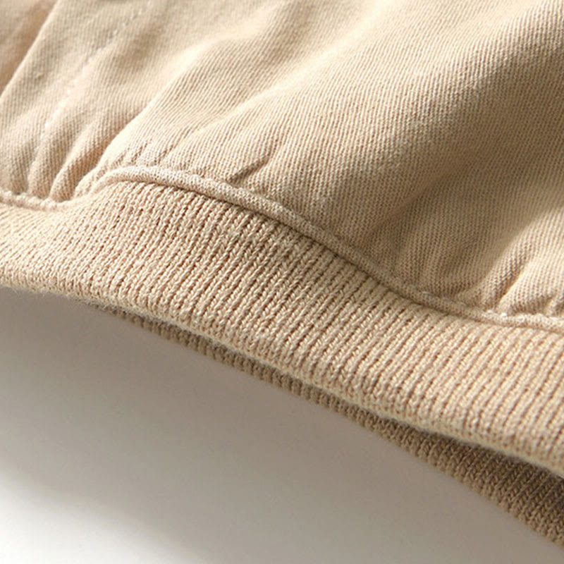 Chemise boutonnée à manches longues et poches pour homme, motif Buddha Stones Fall - image 6