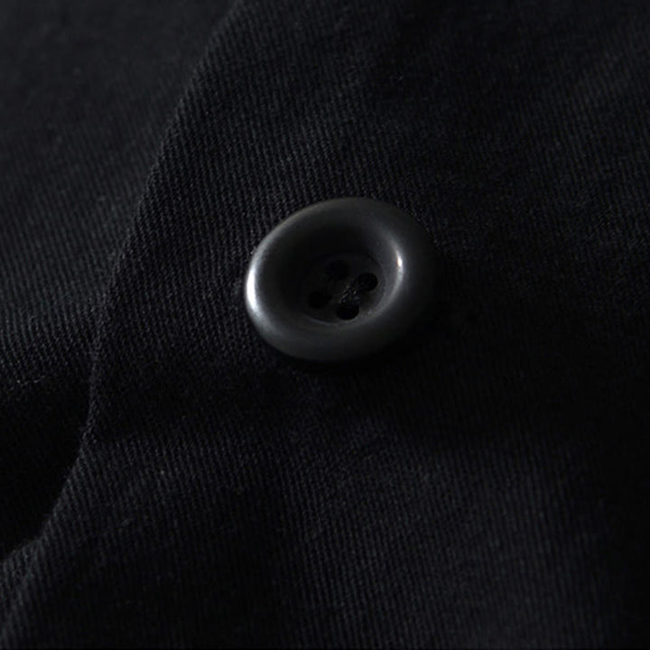 Chemise boutonnée à manches longues et poches pour homme, motif Buddha Stones Fall - image 11