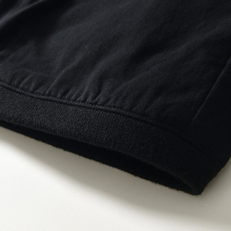 Chemise boutonnée à manches longues et poches pour homme, motif Buddha Stones Fall - image 13