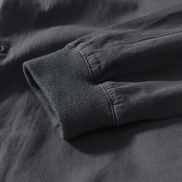 Chemise boutonnée à manches longues et poches pour homme, motif Buddha Stones Fall - image 19