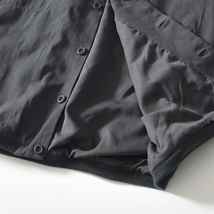 Chemise boutonnée à manches longues et poches pour homme, motif Buddha Stones Fall - image 20