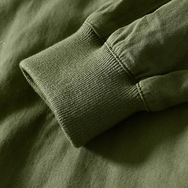 Chemise boutonnée à manches longues et poches pour homme, motif Buddha Stones Fall - image 29