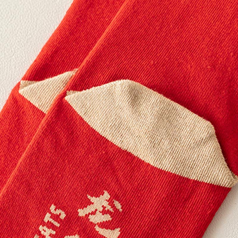 Chaussettes unisexes décontractées en coton motif dragon rouge Buddha Stones pour hommes et femmes - image 18