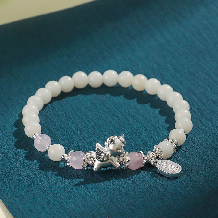 Bracelet de force Bodhi Seed en obsidienne noire naturelle en argent sterling 999 et Buddha Stones - image 10