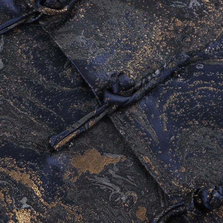 Veste à manches longues et poches pour homme, Buddha Stones, montagnes d'eau bleues qui coulent - image 7