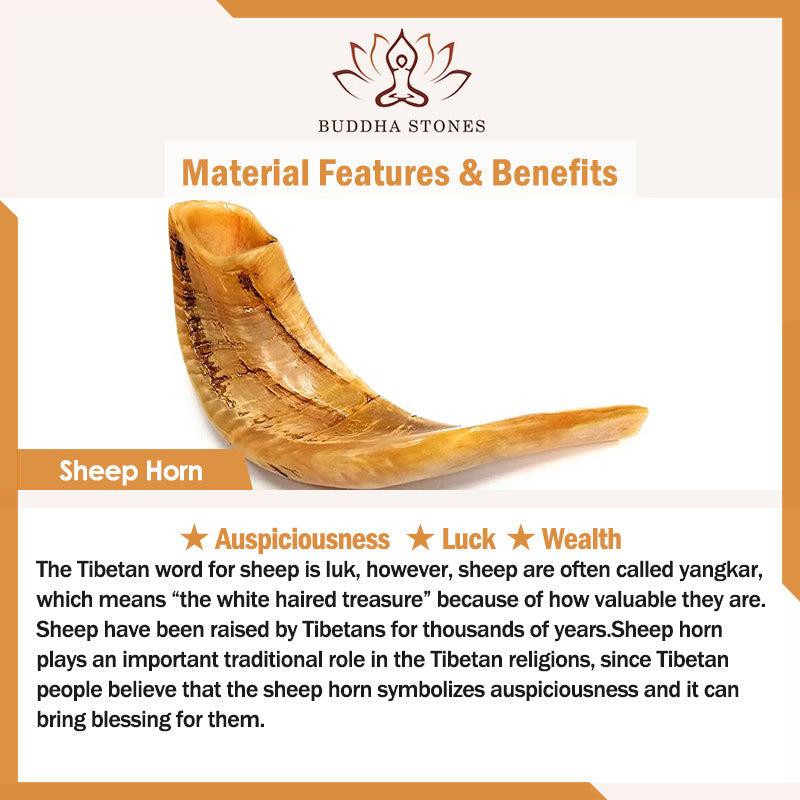 Bracelet porte-bonheur en ambre avec 108 Buddha Stones de Mala en corne de mouton du Tibet