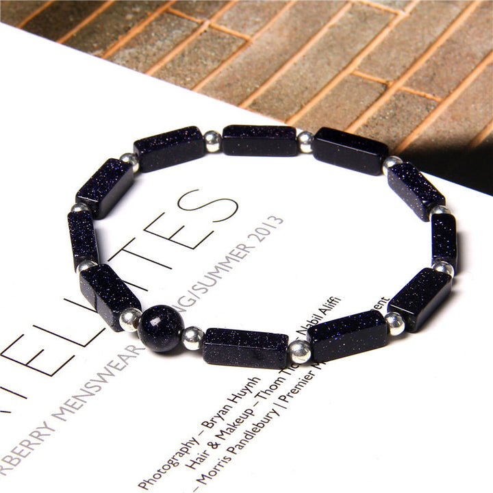 Bracelet d'équilibre spirituel en cristal naturel améthyste œil de tigre Buddha Stones