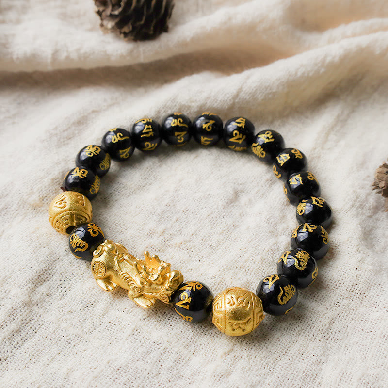 Coffret cadeau tibétain en pierre de Bouddha Om Mani Padme Hum