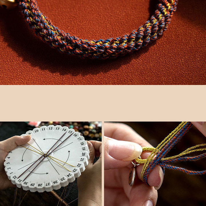 Bracelet en argent sterling 925 avec pendentif en forme de cloche porte-bonheur et symbole du zodiaque chinois Buddha Stones Om Mani Padme Hum