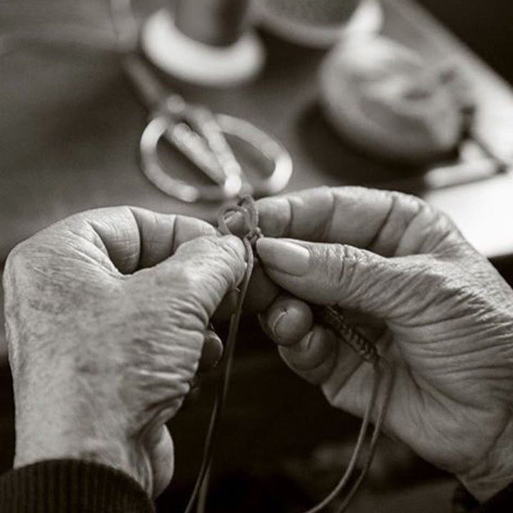 Bracelet porte-bonheur multicolore Buddha Stones « Que vous soyez en sécurité toute l'année »