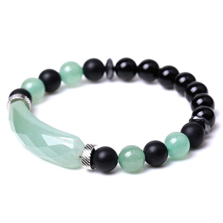 Bracelet de guérison en aventurine bleue naturelle en Buddha Stones