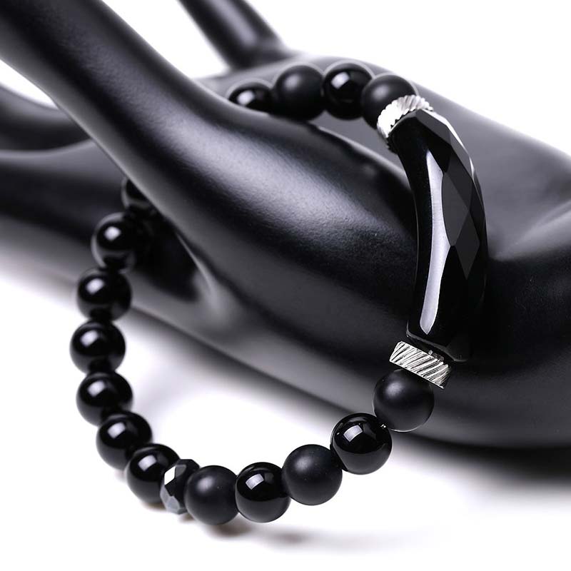 Bracelet de guérison en aventurine bleue naturelle en Buddha Stones