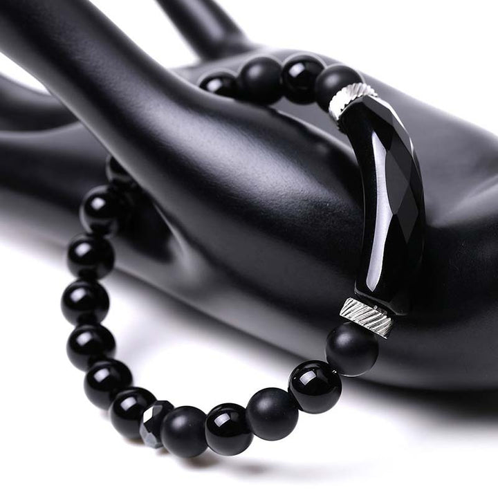 Bracelet de guérison en aventurine bleue naturelle en Buddha Stones