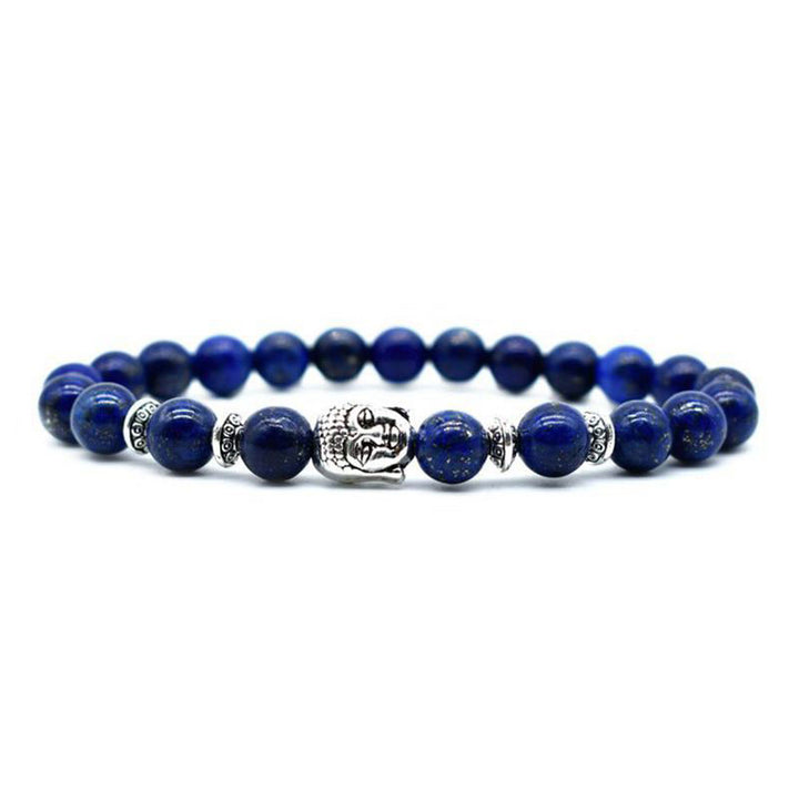Bracelet de guérison d'amour en améthyste avec Buddha Stones