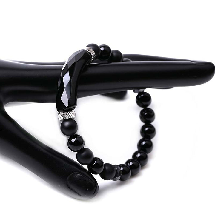 Bracelet de guérison en aventurine bleue naturelle en Buddha Stones