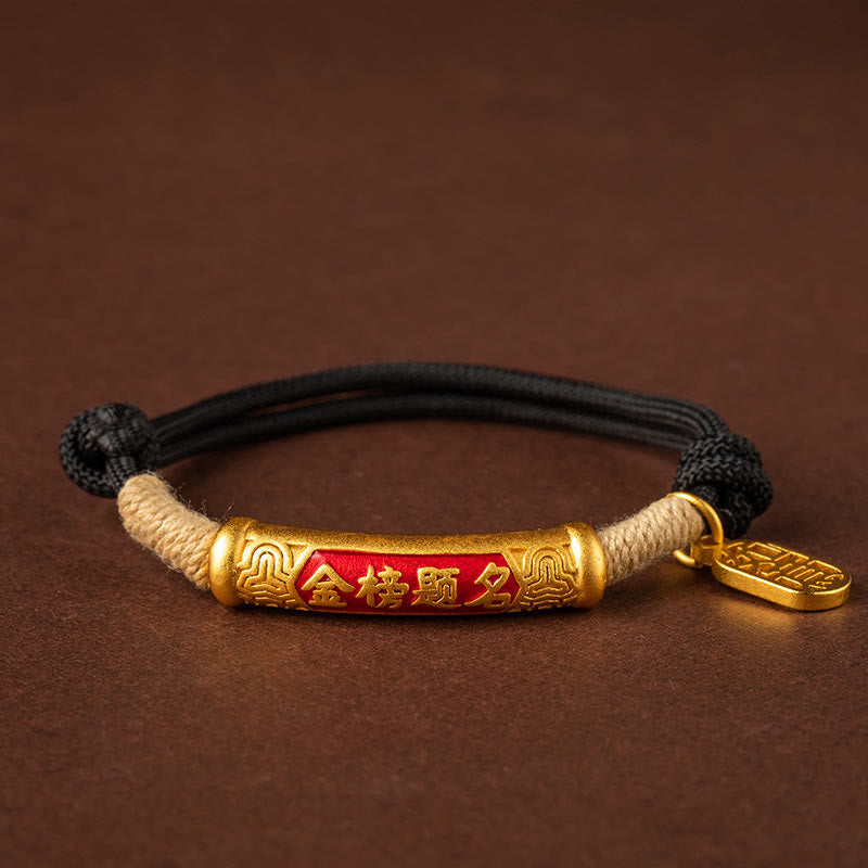 Bracelet tressé en argent sterling 999 fait à la main au Tibet avec Buddha Stones Om Mani Padme Hum Fu et personnage TopRank
