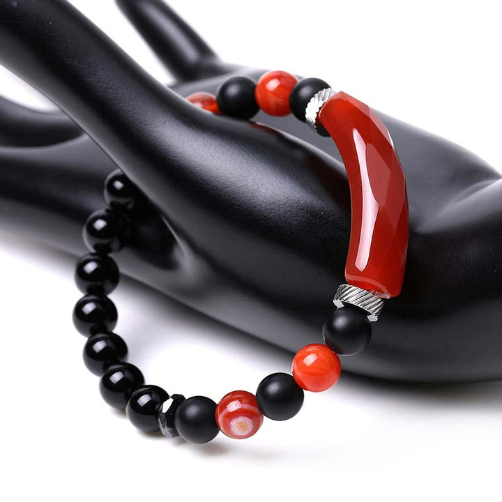 Bracelet de guérison en aventurine bleue naturelle en Buddha Stones