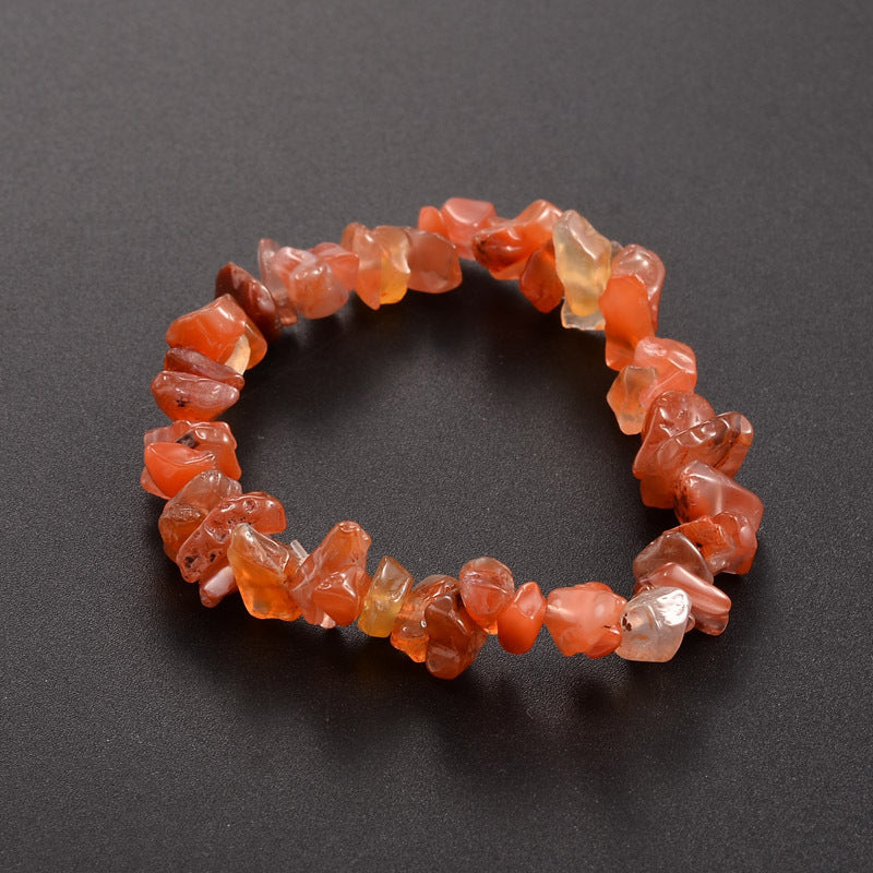 Bracelet de guérison positif en améthyste et lazurite avec diverses pierres de cristal