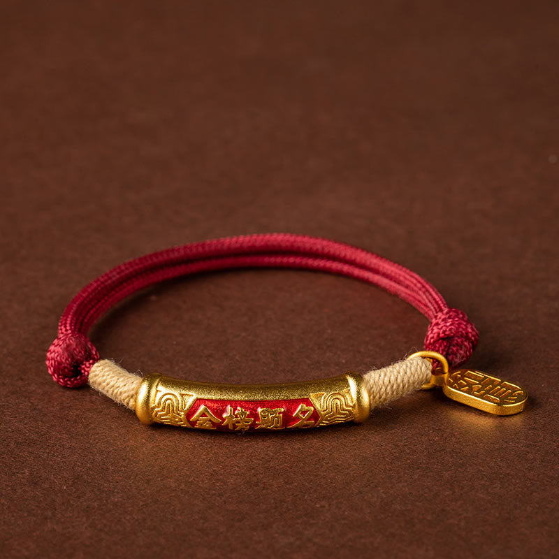 Bracelet tressé en argent sterling 999 fait à la main au Tibet avec Buddha Stones Om Mani Padme Hum Fu et personnage TopRank