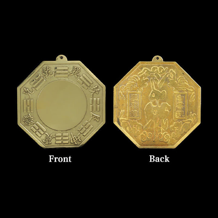 Carte Feng Shui Bagua Carte énergétique de l'équilibre du cuivre