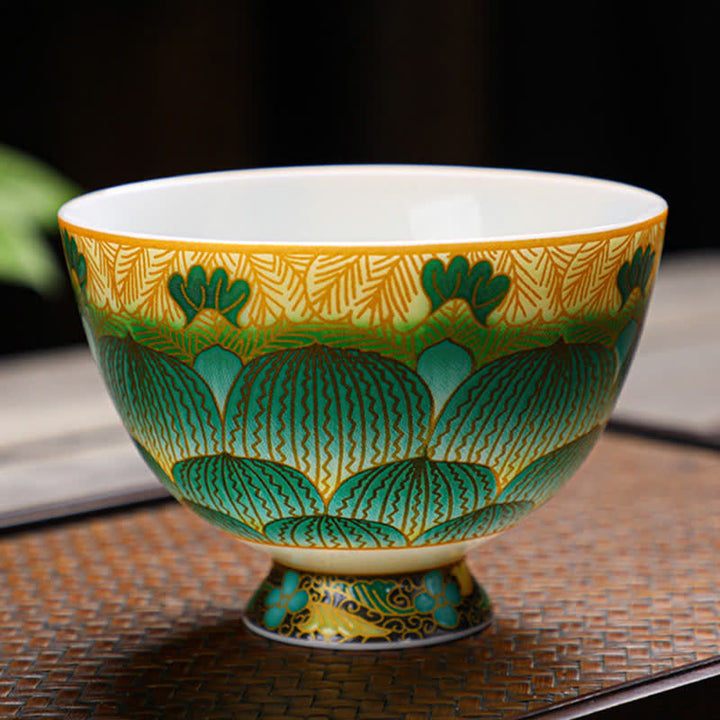 Tasse à thé en céramique Buddha Stones Lotus 100 ml