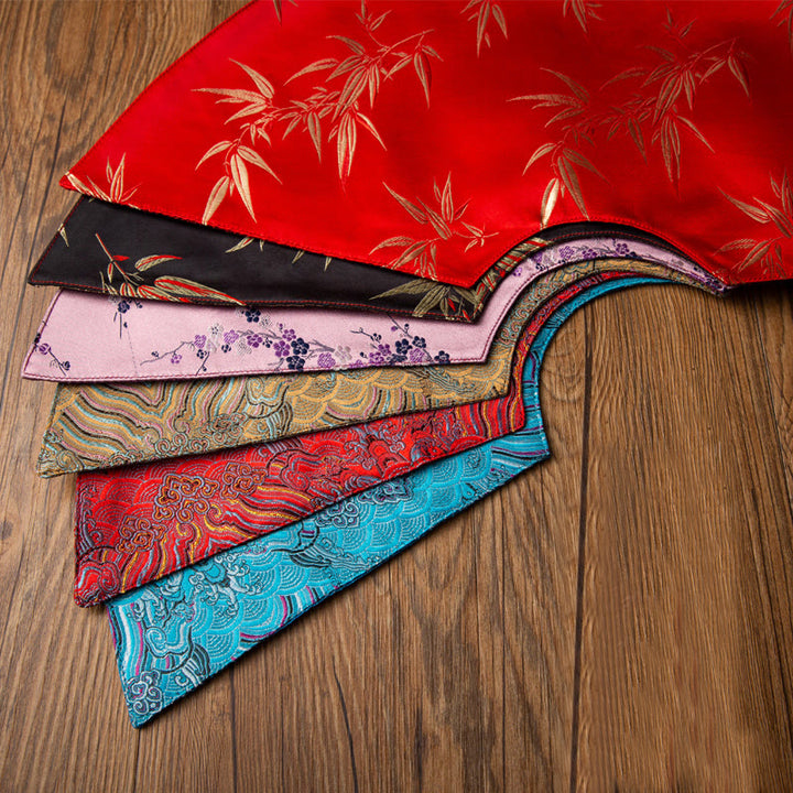 Buddha Stones vintage et vagues de la mer, dessous de verre pour tasse à thé, tapis à thé Kung Fu