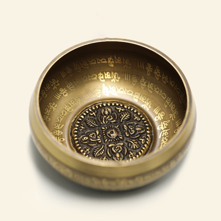 Buddha Stones Bol chantant tibétain artisanal pour le yoga, la pleine conscience et la méditation - image 14