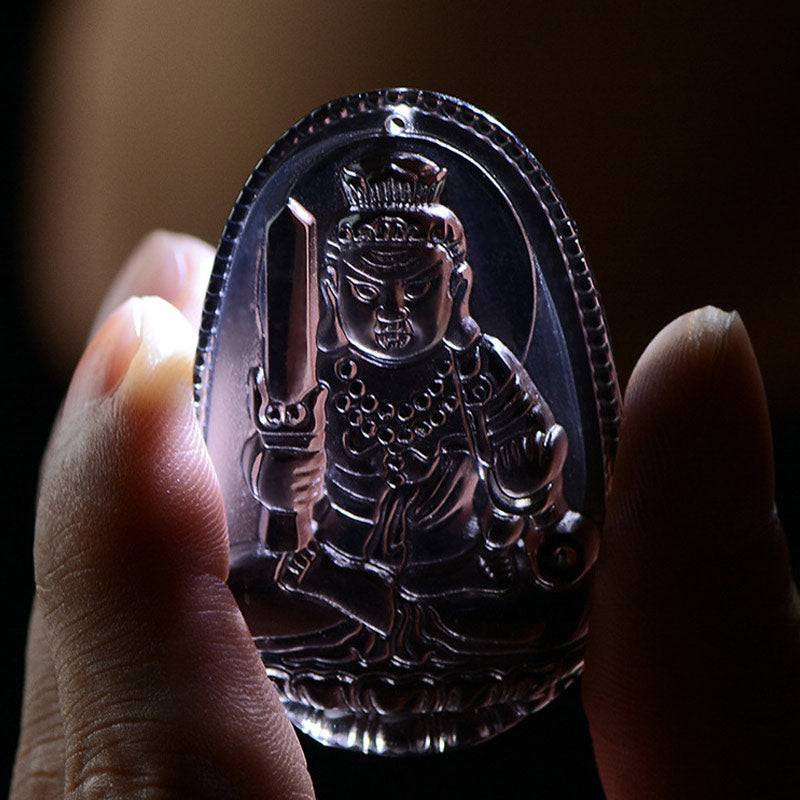 Collier de protection en obsidienne du zodiaque chinois