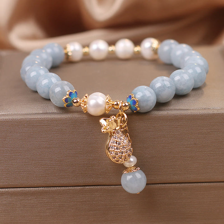 Bracelet porte-bonheur en Buddha Stones