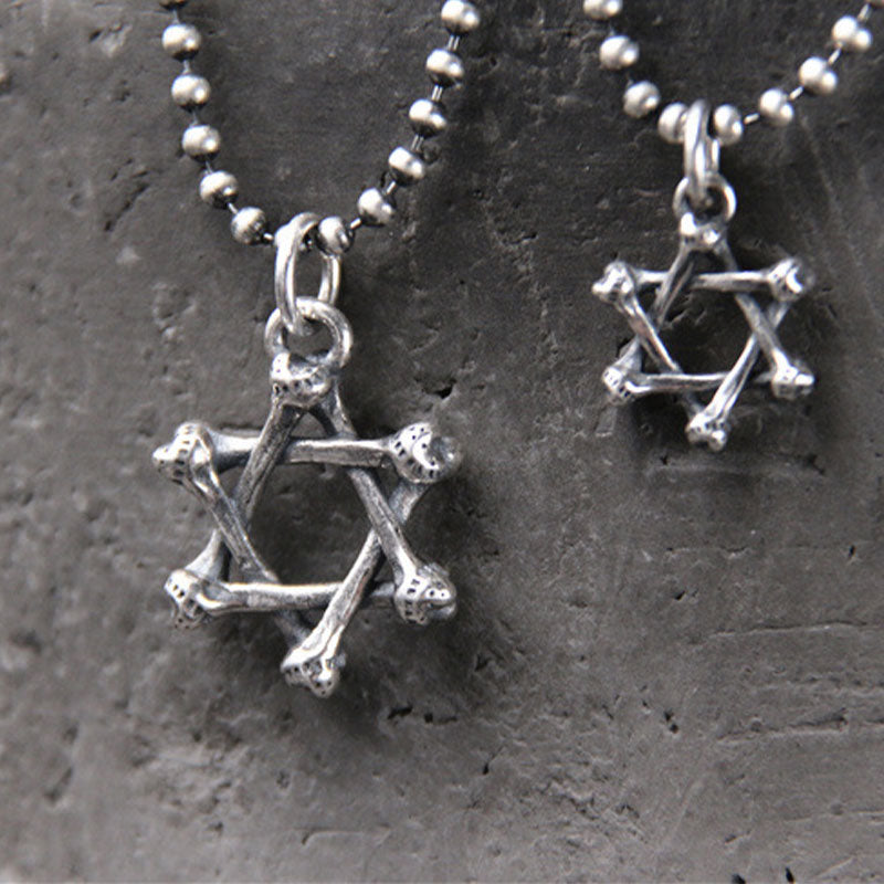 Collier en argent sterling 925 avec protection et espoir en forme d'étoile de David - image 6