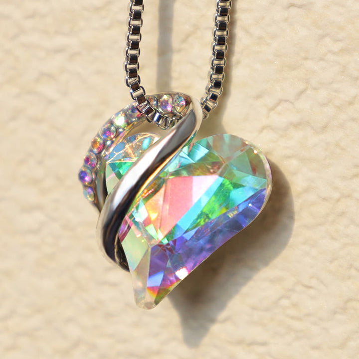 Collier pendentif énergie de guérison pierre de naissance coeur amour Buddha Stones