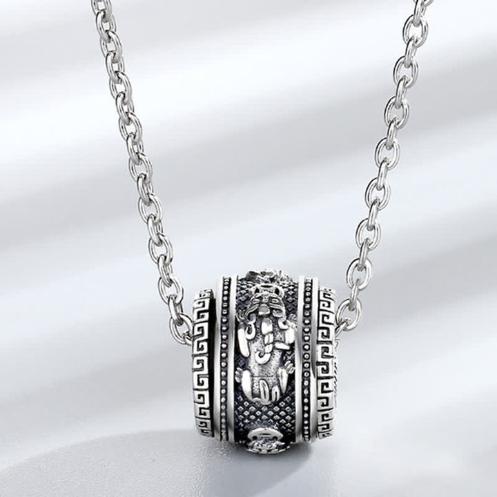 Collier pendentif rotatif PiXiu Lucky Wealth Buddha Stones - Pendentif et chaîne - image 1